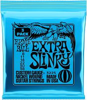 ERNIE BALL 3225 Nickel Slinky Extra 3 Pack 8-38