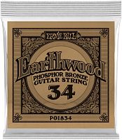 ERNIE BALL 1834 Earthwood Phosphor Bronze .034